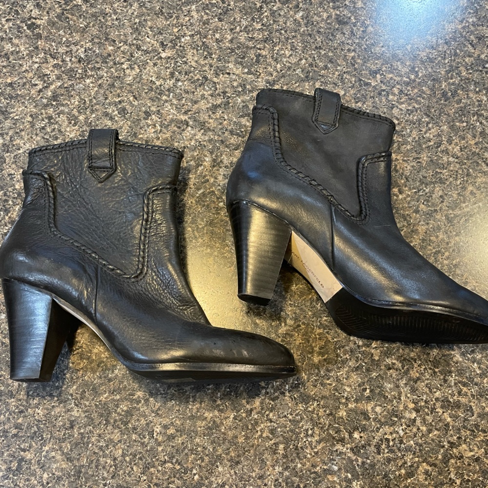 Beautiful leather booties!